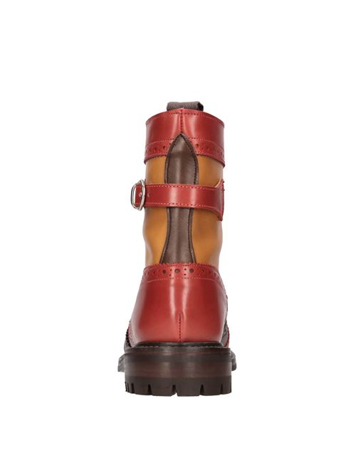 Stivaletti in pelle TRICKER'S | 7565 MARIAMARRONE-ROSSO